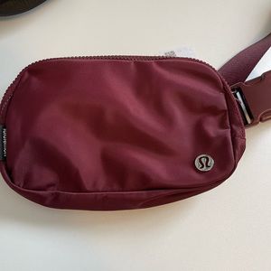 Lululemon BRAND NEW everywhere belt bag red merlot NWT